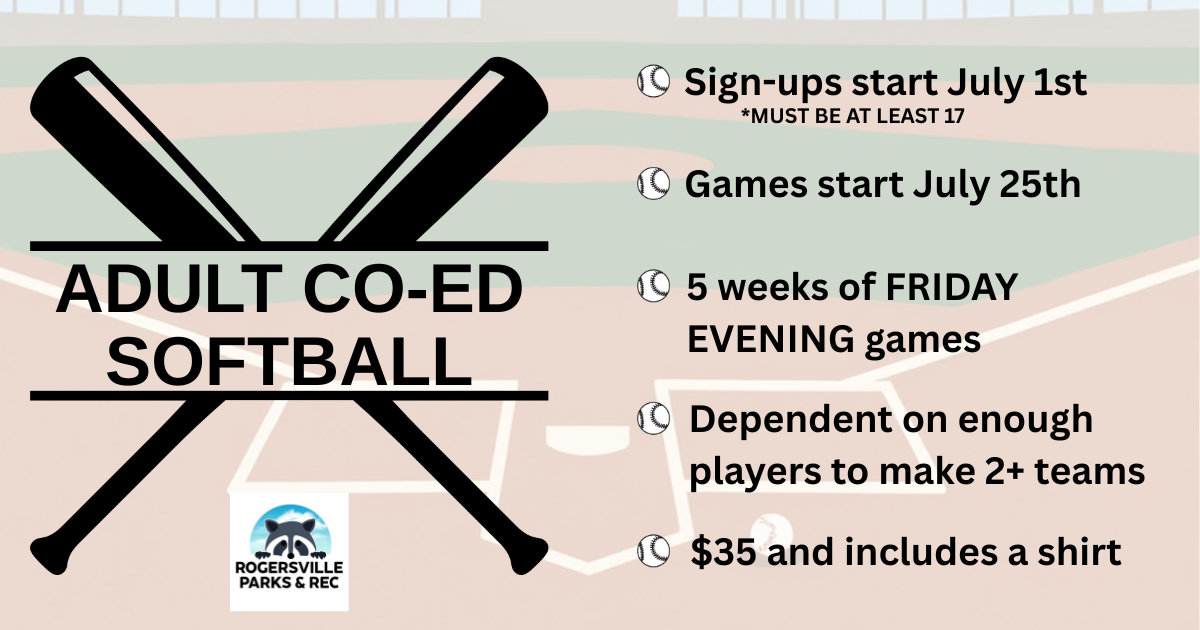 ADULT CO-ED SOFTBALL